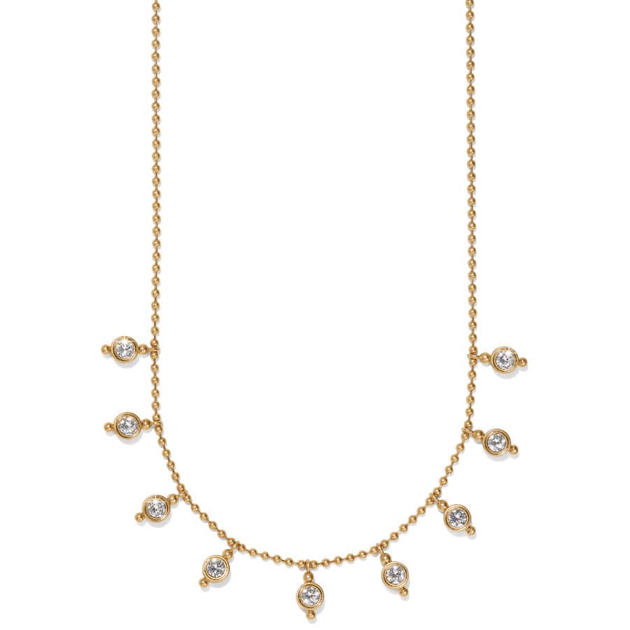 Brighton | Twinkle Mod Droplet Reversible Gold Tone Necklace