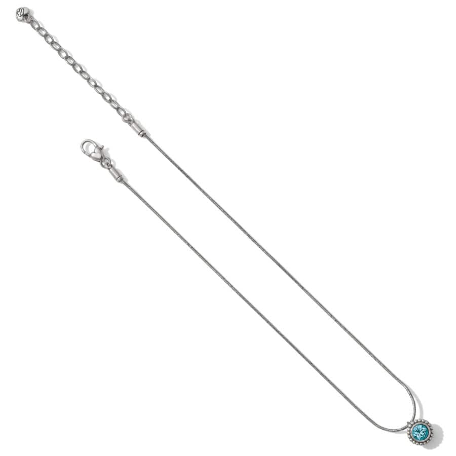 Brighton | Twinkle Crystal Pendant Necklace in Blue Zircon