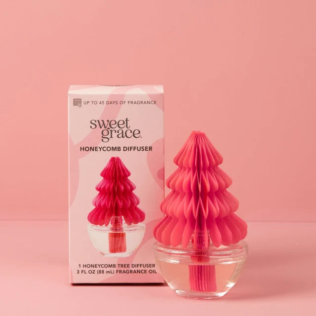 Bridgewater Candle Company | Holiday Honeycomb Diffuser | Sweet Grace