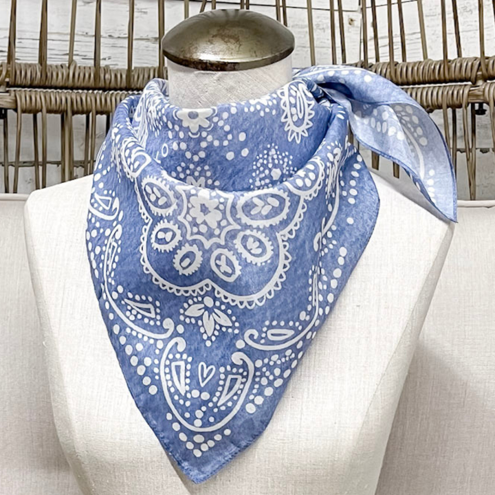 XOXO Art & Co | Cowboy Blues Shorty Wild Rag