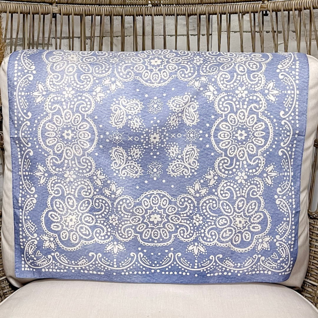 XOXO Art & Co | Cowboy Blues Shorty Wild Rag