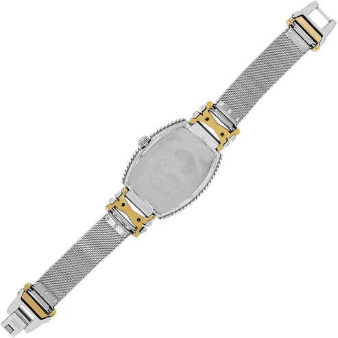 Brighton | Zurich Watch in Silver and Gold Tone - Giddy Up Glamour Boutique