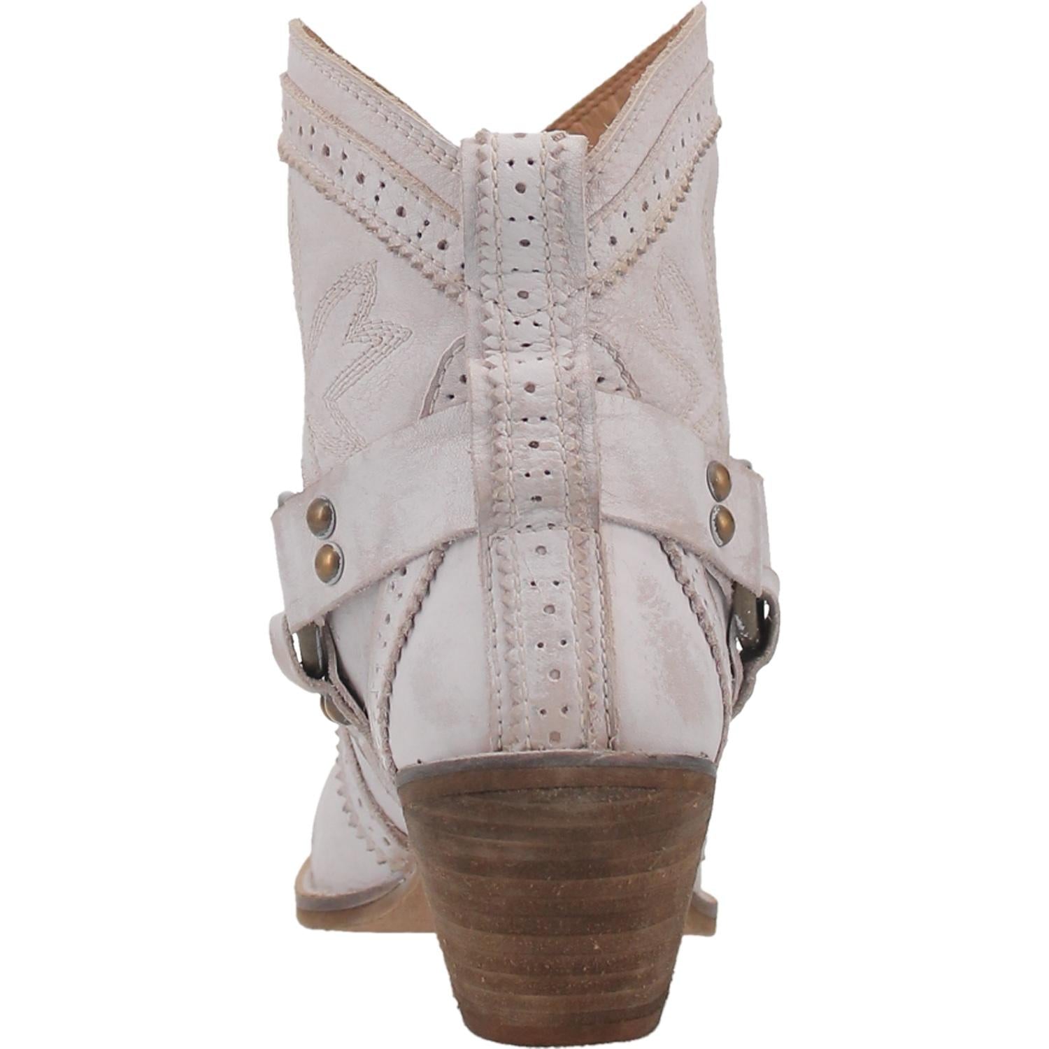 Online Exclusive | Dingo | Gummy Bear Leather Cowboy Boots in Off White  **PREORDER - Giddy Up Glamour Boutique