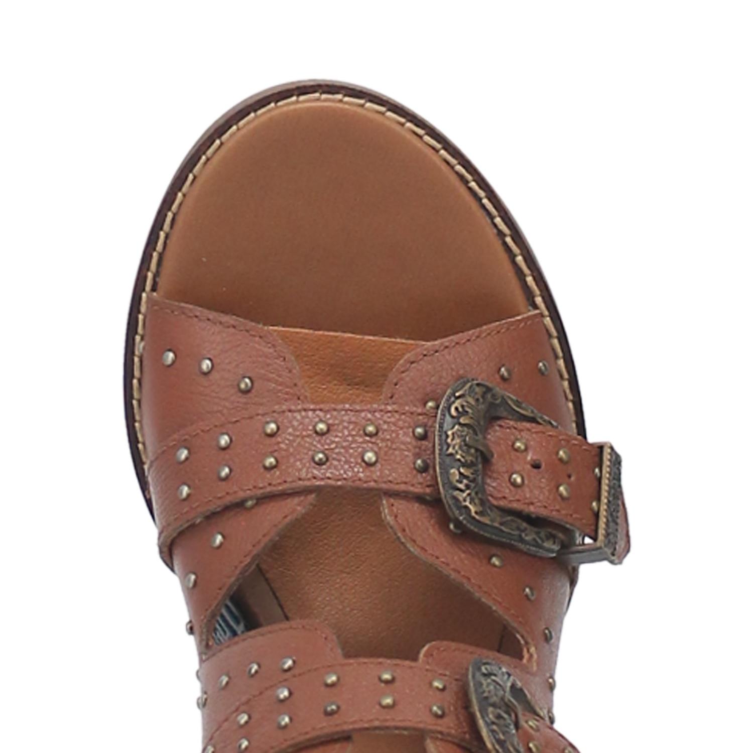 Online Exclusive | Dingo | Ziggy Leather Heeled Sandal in Tan **PREORDER - Giddy Up Glamour Boutique