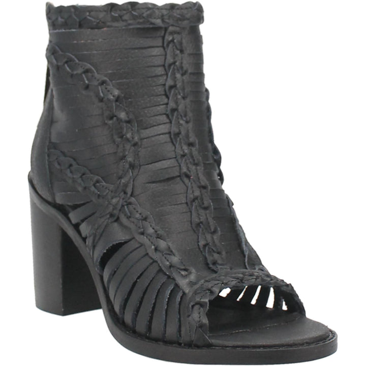 Online Exclusive | Dingo | Jeezy Leather Heeled Sandal in Black  **PREORDER - Giddy Up Glamour Boutique