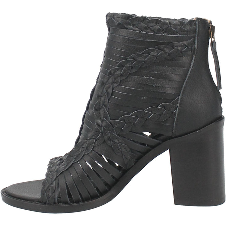 Online Exclusive | Dingo | Jeezy Leather Heeled Sandal in Black  **PREORDER - Giddy Up Glamour Boutique