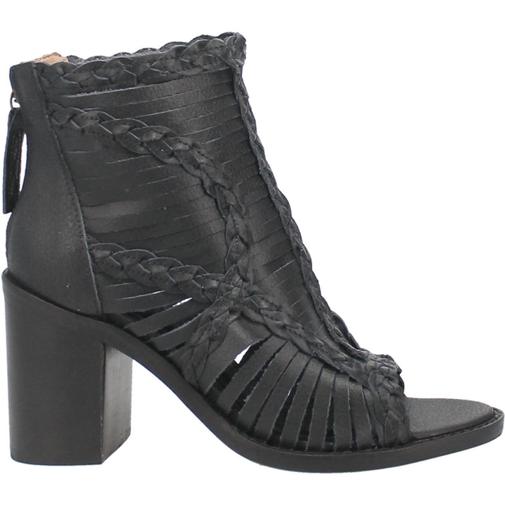 Online Exclusive | Dingo | Jeezy Leather Heeled Sandal in Black  **PREORDER - Giddy Up Glamour Boutique