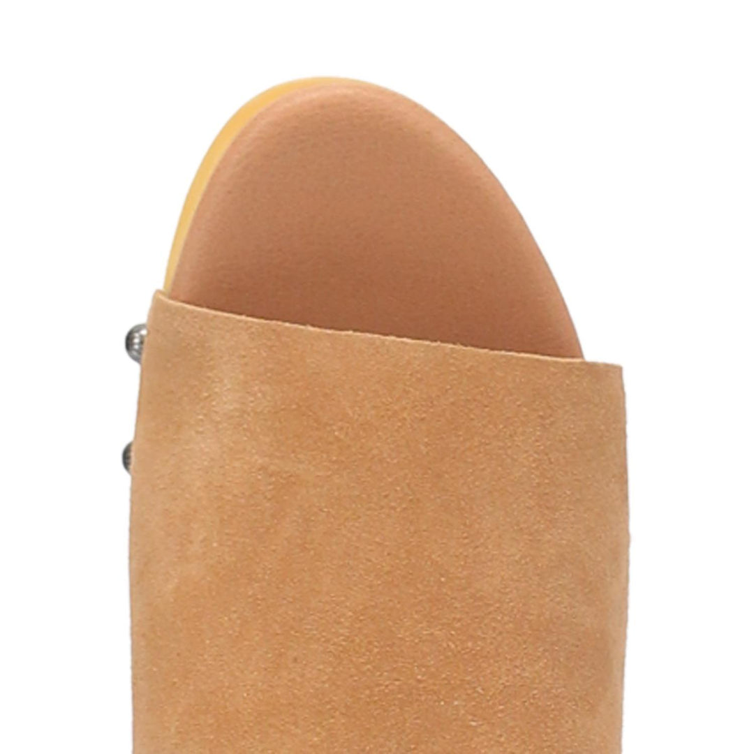 Online Exclusive | Dingo | Beechwood Leather Clog Heeled Sandal in Tan **PREORDER - Giddy Up Glamour Boutique