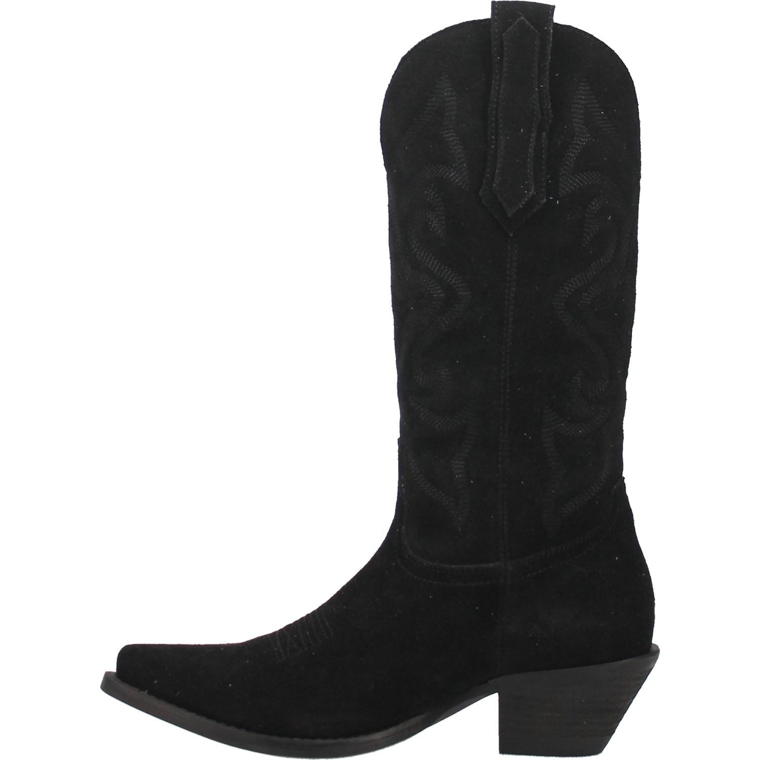 Online Exclusive | Dingo | Out West Suede Cowboy Boots in Black  **PREORDER - Giddy Up Glamour Boutique