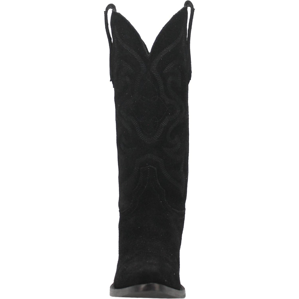 Online Exclusive | Dingo | Out West Suede Cowboy Boots in Black  **PREORDER - Giddy Up Glamour Boutique