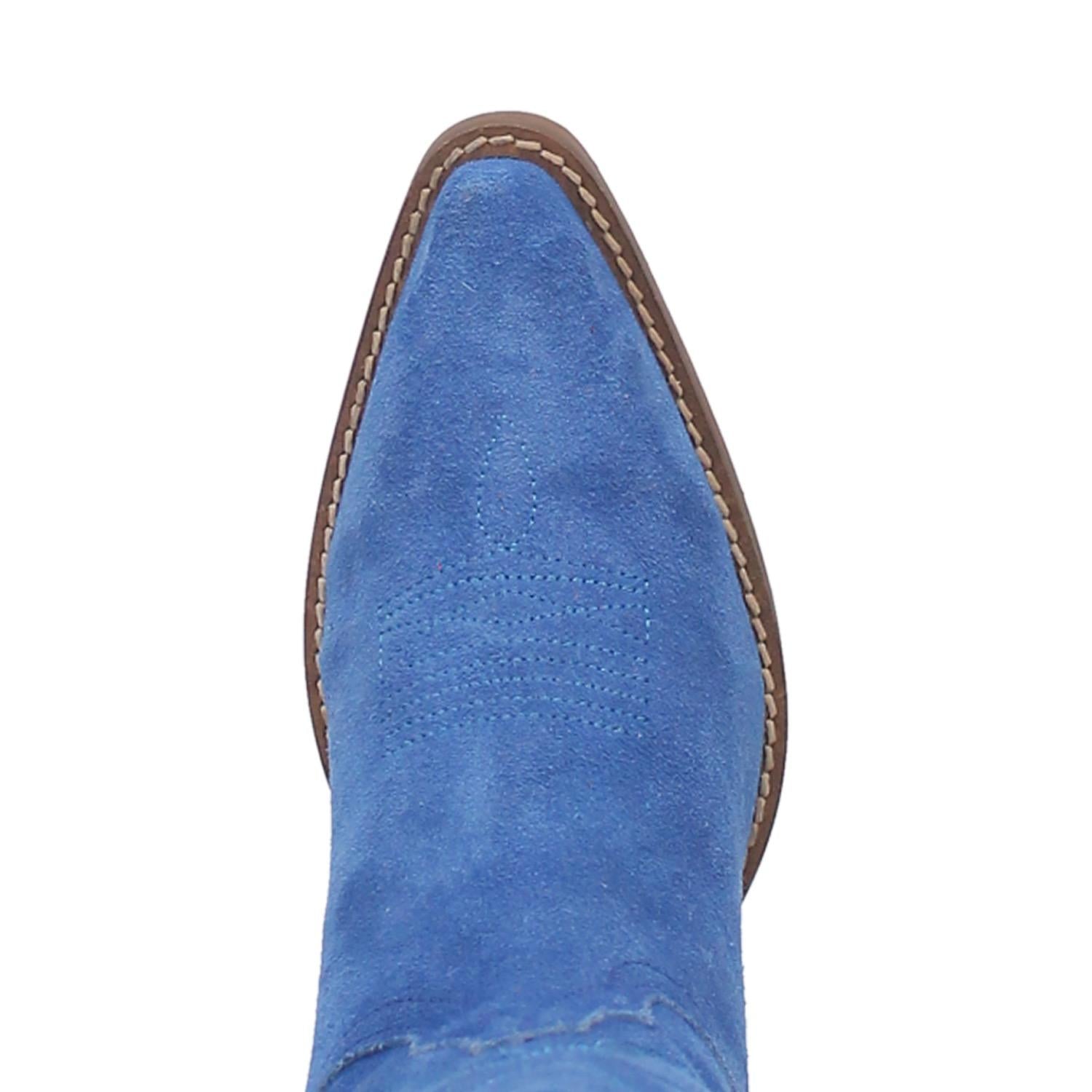 Blue suede cowboy boots on sale mens