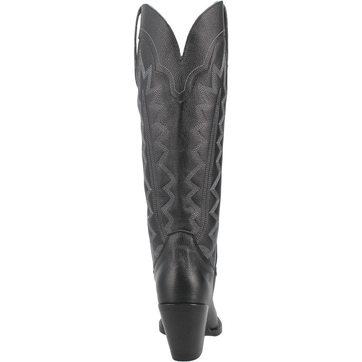 Online Exclusive | Dingo | High Cotton Tall Leather Cowboy Boots in Black  **PREORDER - Giddy Up Glamour Boutique