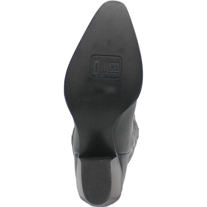 Online Exclusive | Dingo | High Cotton Tall Leather Cowboy Boots in Black  **PREORDER - Giddy Up Glamour Boutique