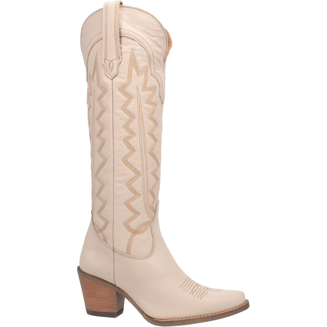 Online Exclusive | Dingo | High Cotton Tall Leather Cowboy Boots in Sand **PREORDER - Giddy Up Glamour Boutique