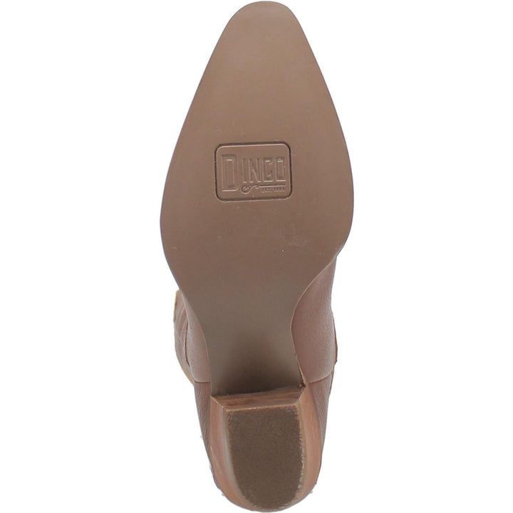 Online Exclusive | Dingo | High Cotton Tall Leather Cowboy Boots in Brown  **PREORDER - Giddy Up Glamour Boutique