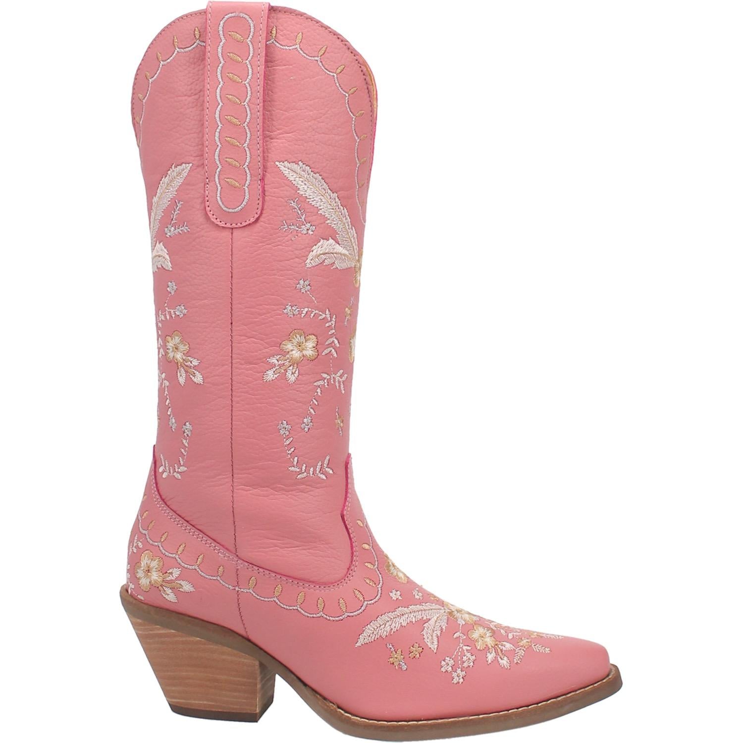 Online Exclusive | Dingo | Full Bloom Cowboy Boot in Pink **PREORDER