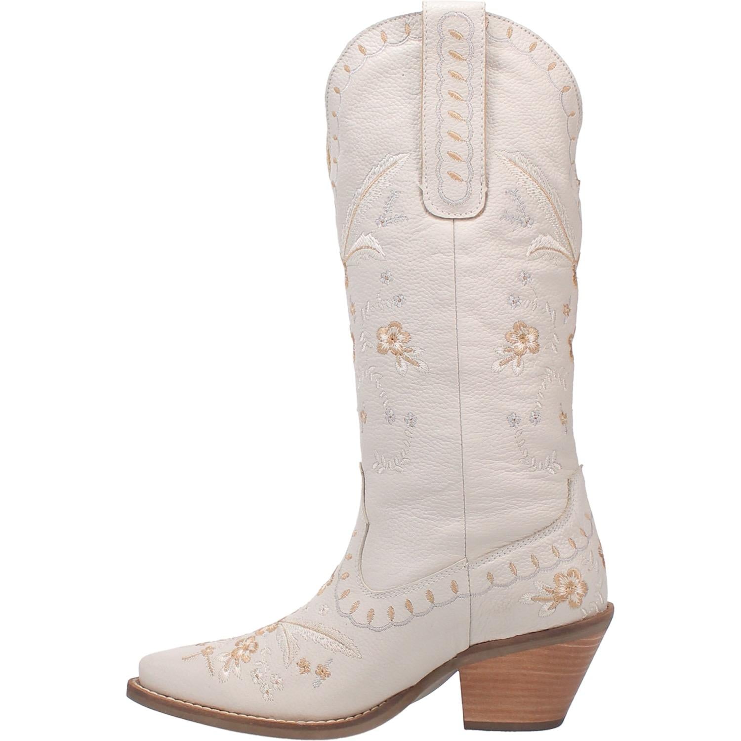 Online Exclusive | Dingo | Full Bloom Cowboy Boot in White **PREORDER - Giddy Up Glamour Boutique