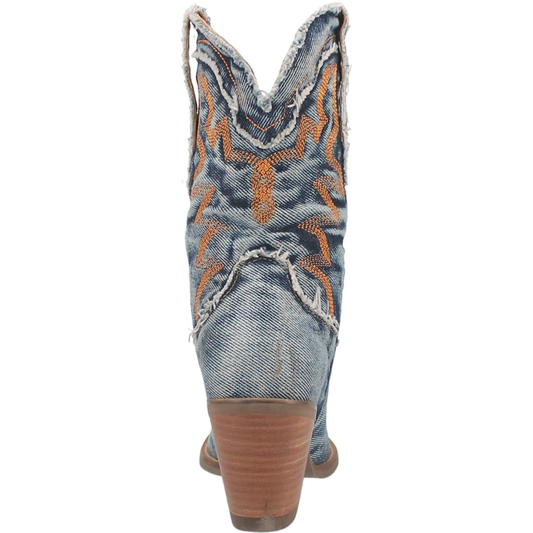 Online Exclusive | Dingo | Y'all Need Dolly Cowboy Bootie in Denim Blue  **PREORDER - Giddy Up Glamour Boutique