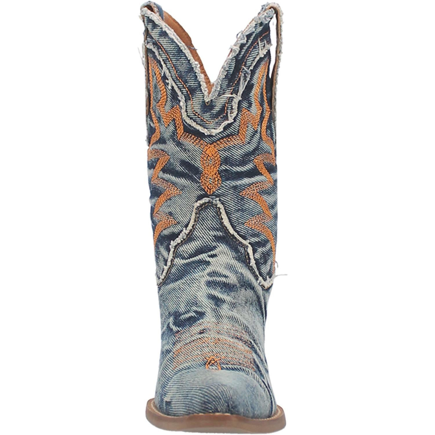 Online Exclusive | Dingo | Y'all Need Dolly Cowboy Bootie in Denim Blue  **PREORDER - Giddy Up Glamour Boutique