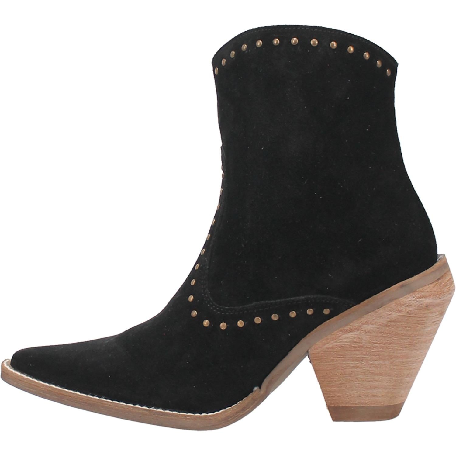 Online Exclusive | Dingo | Classy N Sassy Leather Bootie in Black Suede **PREORDER - Giddy Up Glamour Boutique