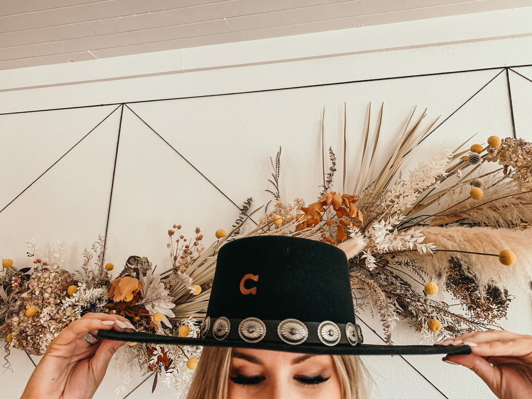 Charlie 1 Horse | High Desert Wool Felt Hat in Black - Giddy Up Glamour Boutique