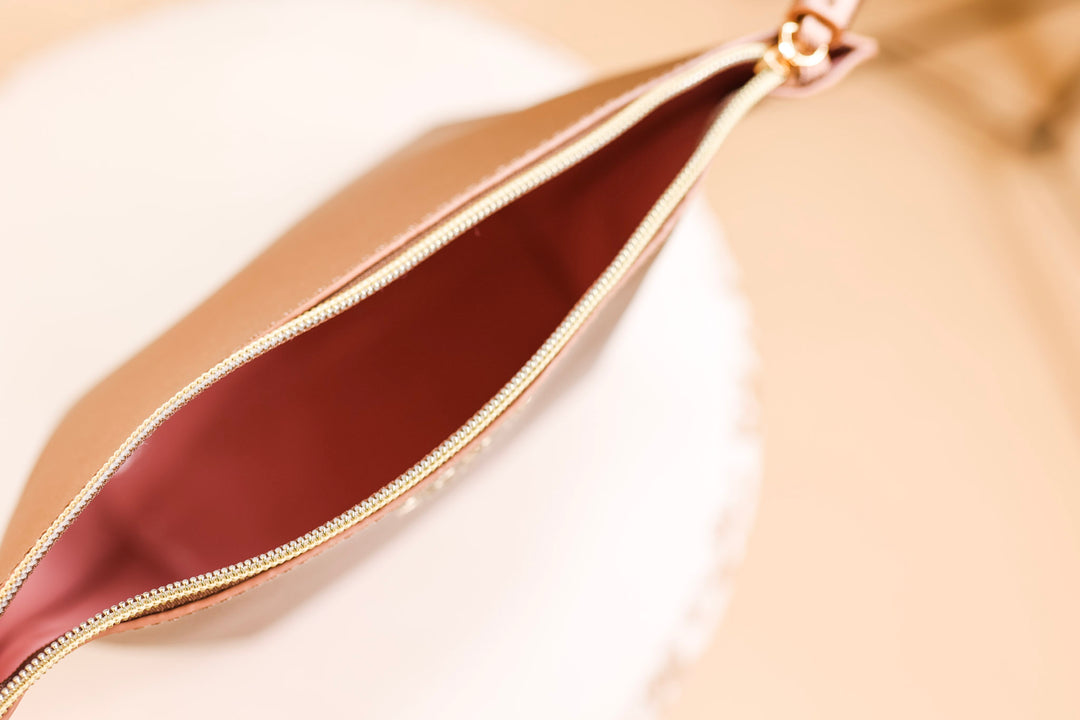 Hollis | Camilla Couture Bag in Mocha Metallic - Giddy Up Glamour Boutique