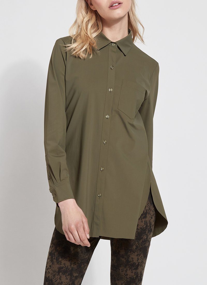 green emerald velvet dress It's Your Place Olive Green Button Down Dress  Shop the Mint