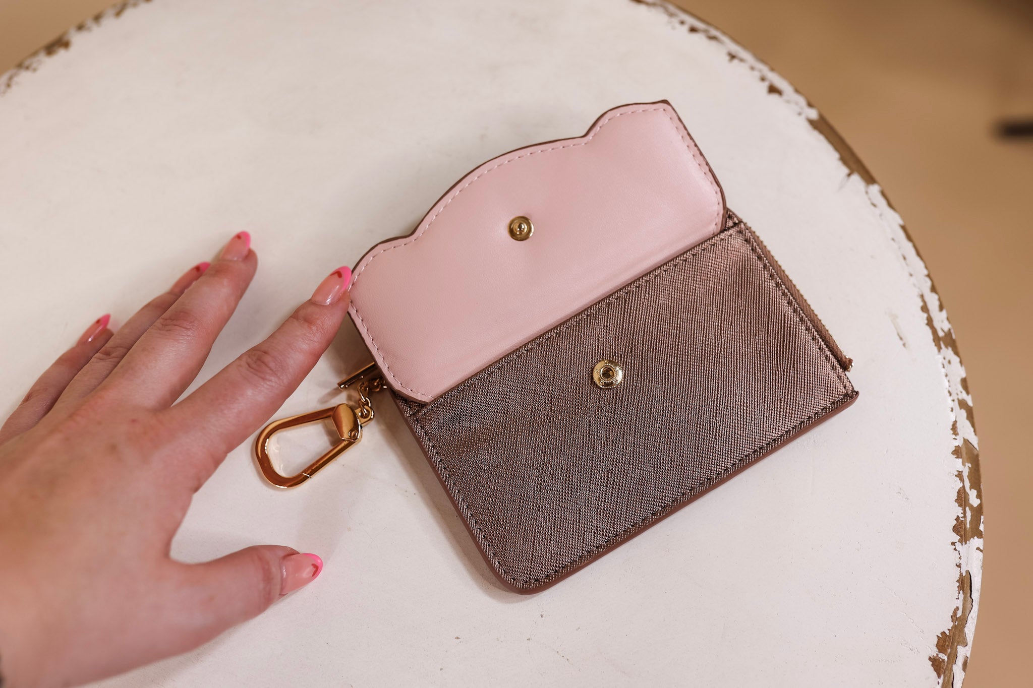 Hollis | COCO Card Holder in Mocha - Giddy Up Glamour Boutique