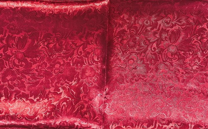 Mini Jacquard Wild Rag in Red - Giddy Up Glamour Boutique