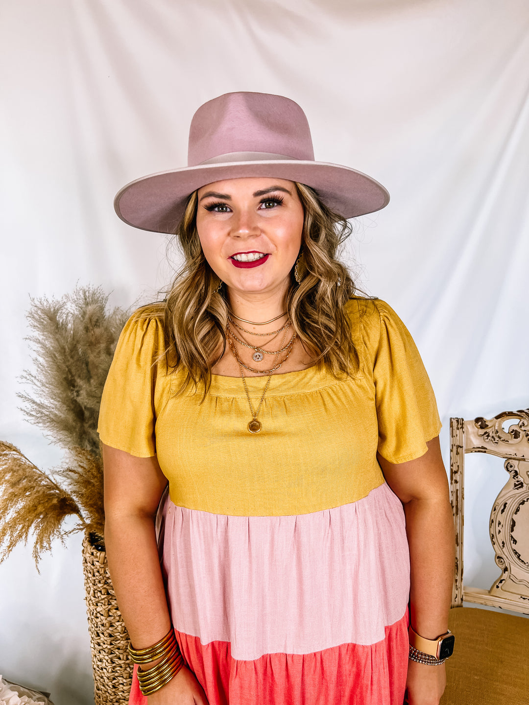 Lack of Color | Dreamer Rancher Wool Felt Hat in Dusty Purple - Giddy Up Glamour Boutique