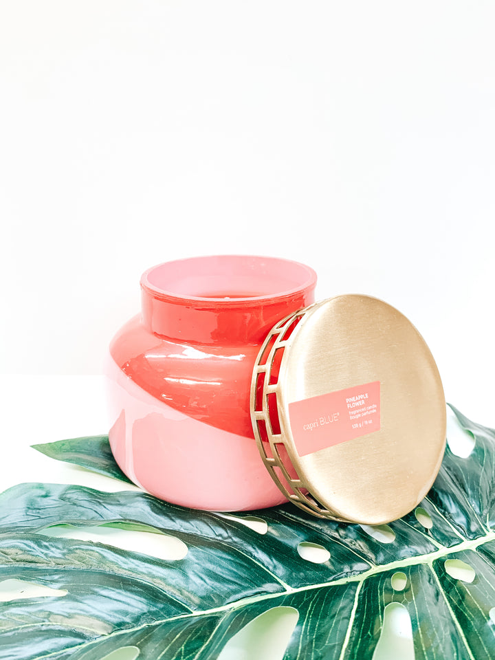 Capri Blue | 19 oz. Signature Jar Candle in Dual Colors | Various Scents - Giddy Up Glamour Boutique