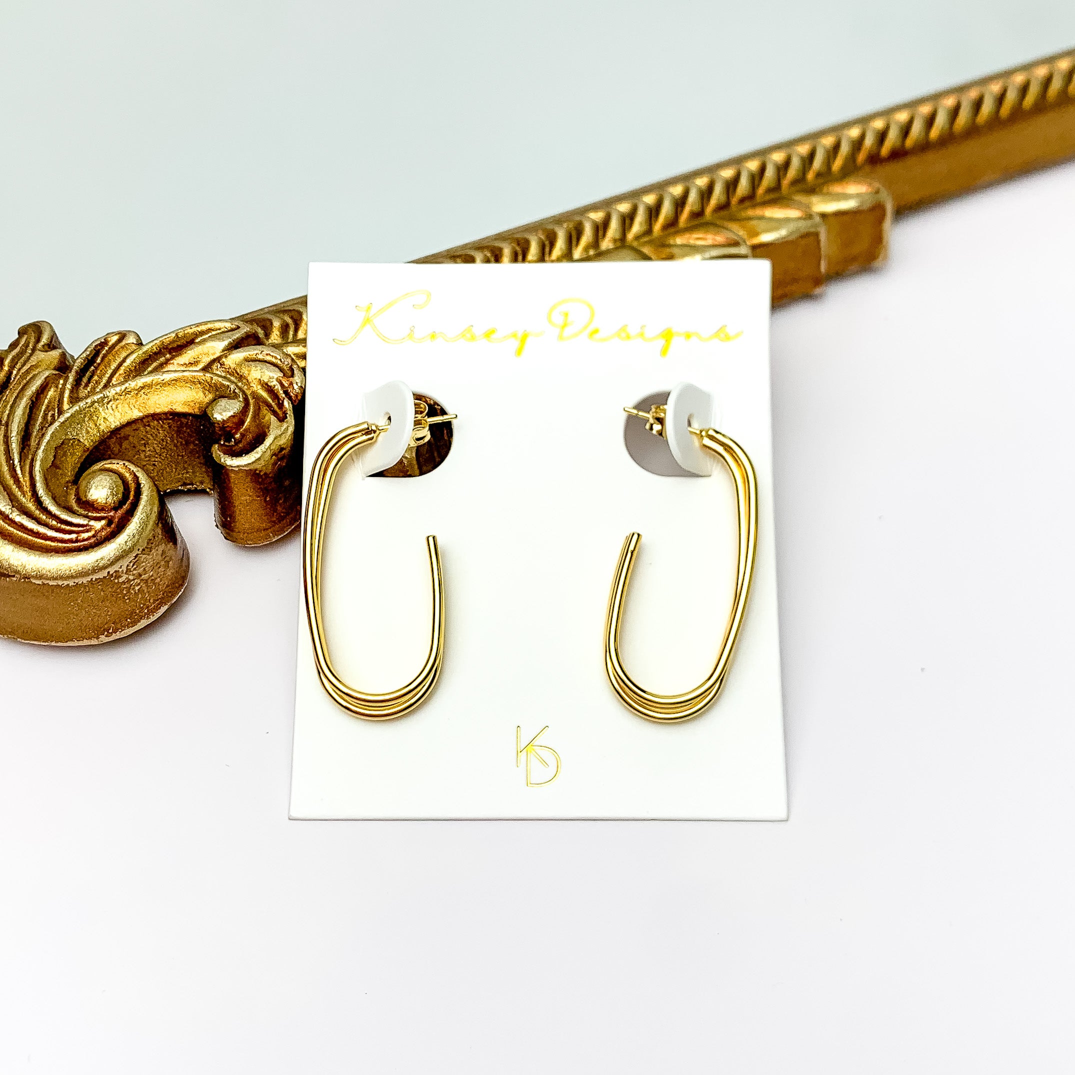 Kinsey Designs | Dutton Hoop Earrings - Giddy Up Glamour Boutique