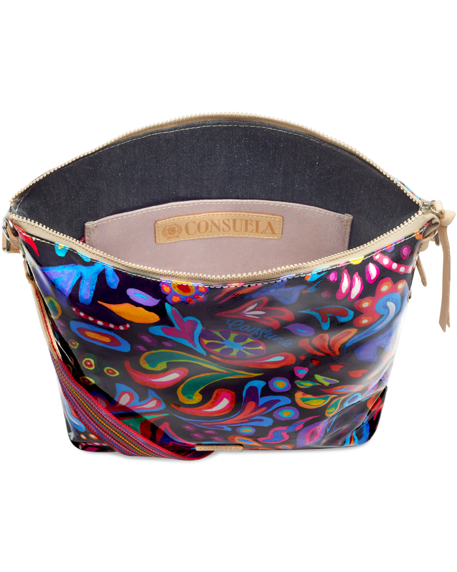 Consuela | Sophie Black Swirly Hobo Bag - Giddy Up Glamour Boutique