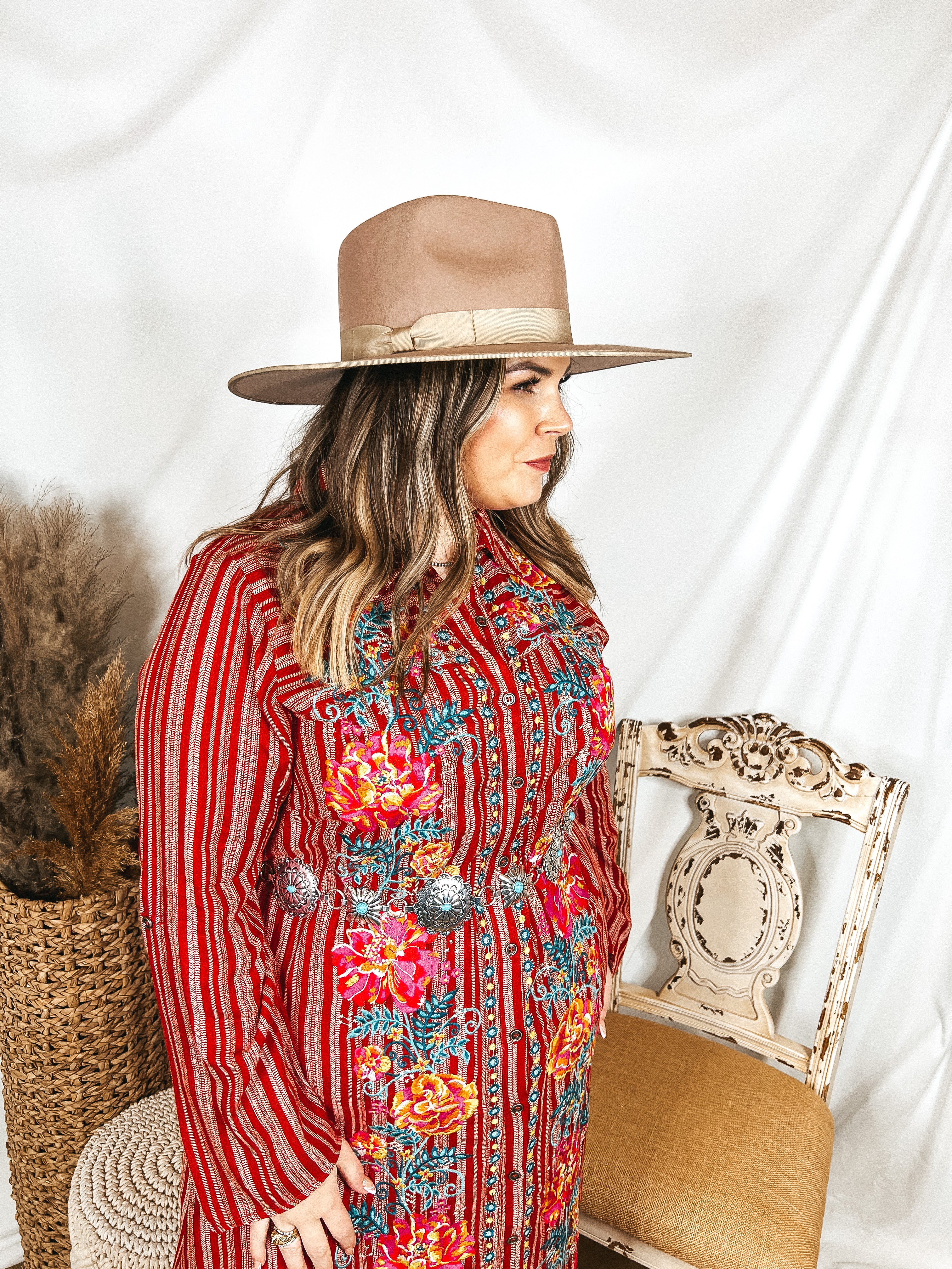Lack of Color | Zulu Rancher Wool Felt Hat in Sand - Giddy Up Glamour Boutique