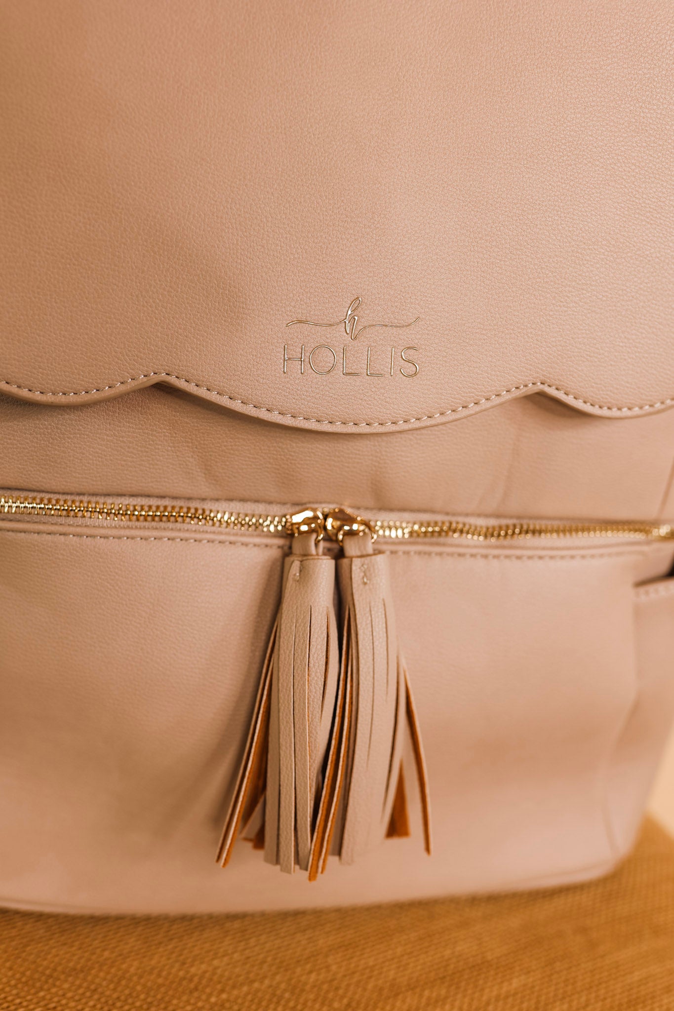 Hollis | Diaper Bag in Nude - Giddy Up Glamour Boutique