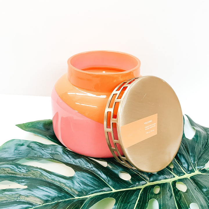 Capri Blue | 19 oz. Signature Jar Candle in Dual Colors | Various Scents - Giddy Up Glamour Boutique