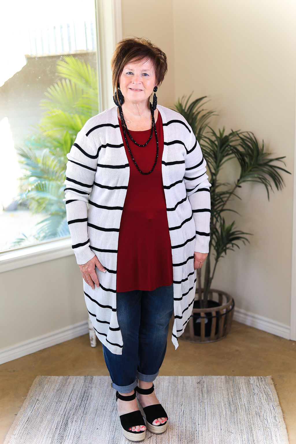 Whenever This Happens Solid Handkerchief Tunic Top in Maroon - Giddy Up Glamour Boutique