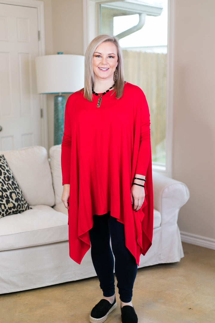 Valentines Day Red Tops Plus Size Missy