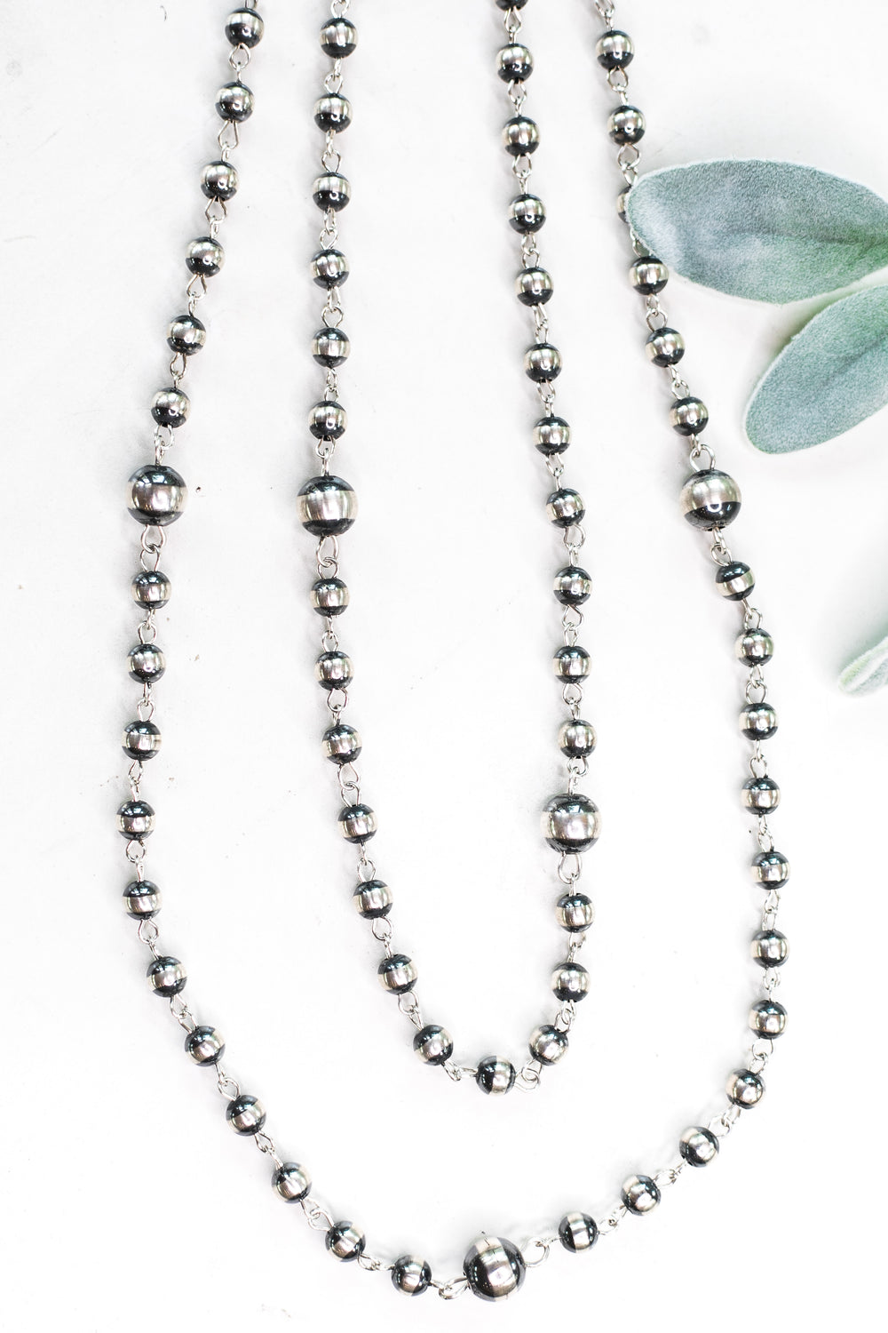 sterling silver handmade handcrafted authentic genuine native american navajo zuni nations lariat navajo pearl necklace 60 sixty inch hook eye closure heritage style turquoise and co turquoise and teepees