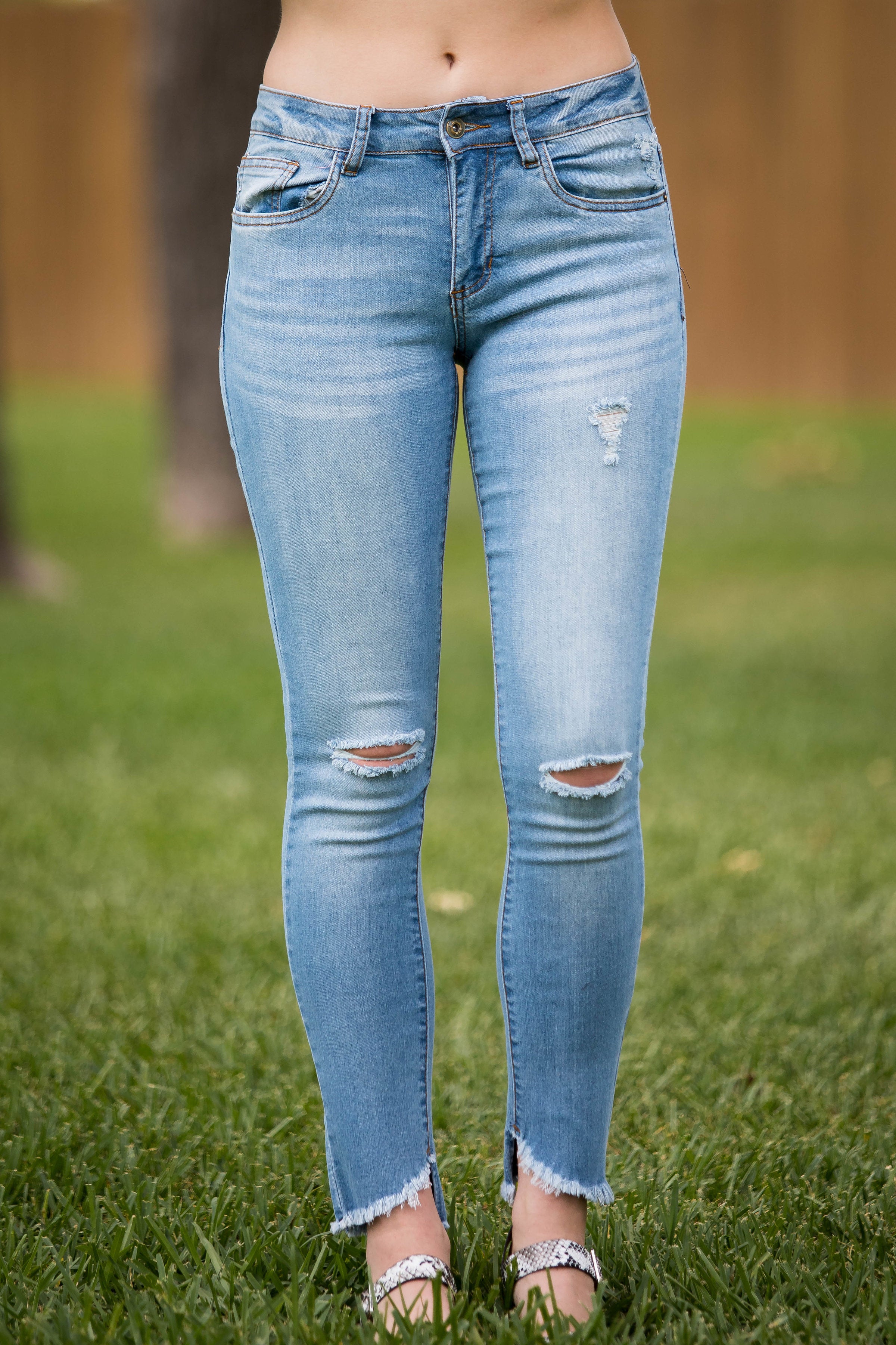 Distressed/Ripped Jeans | Boutique Denim Jeans Plus Size
