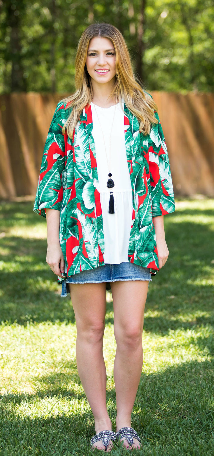 Palm Tree Kimonos | Kimono Cardigans
