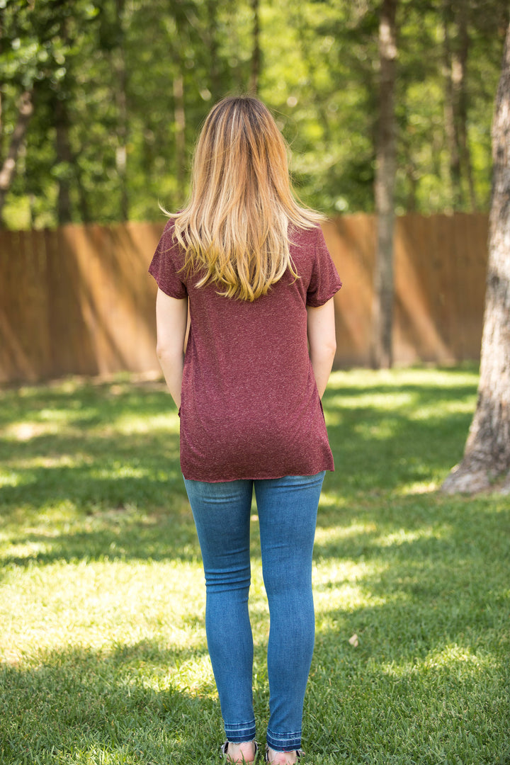 Last Chance Size Small | How Merlot Can You Go Short Sleeve Tee Shirt - Giddy Up Glamour Boutique