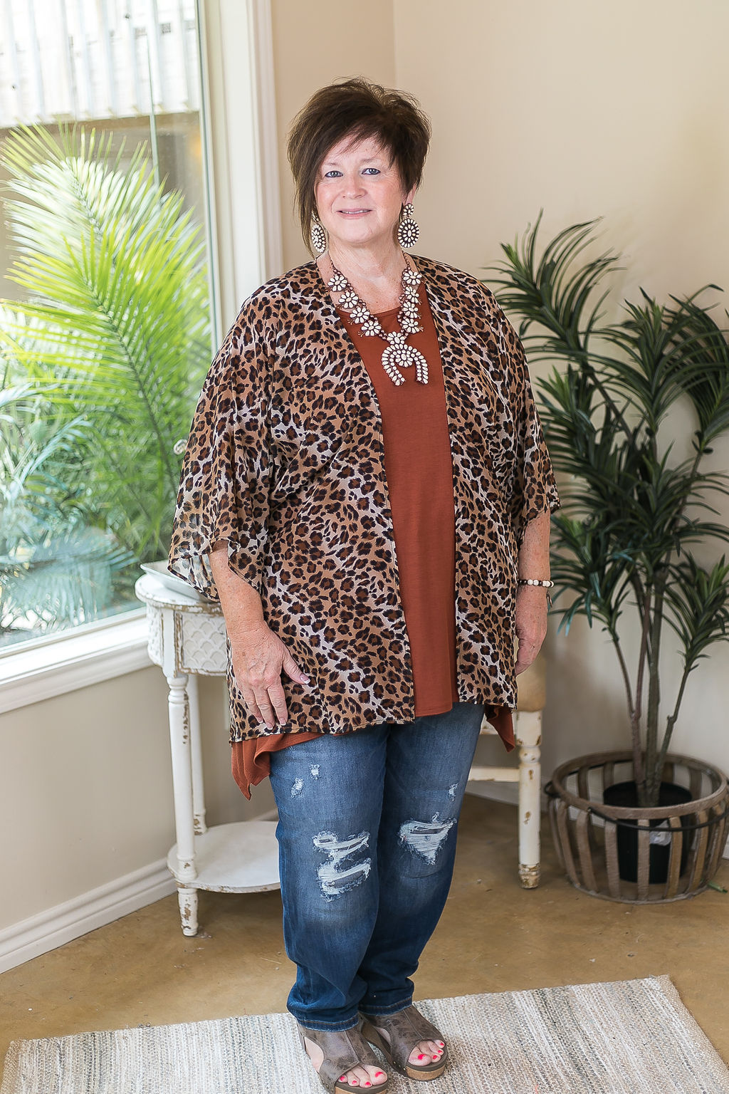Whenever This Happens Solid Handkerchief Tunic Top in Tobacco Brown - Giddy Up Glamour Boutique