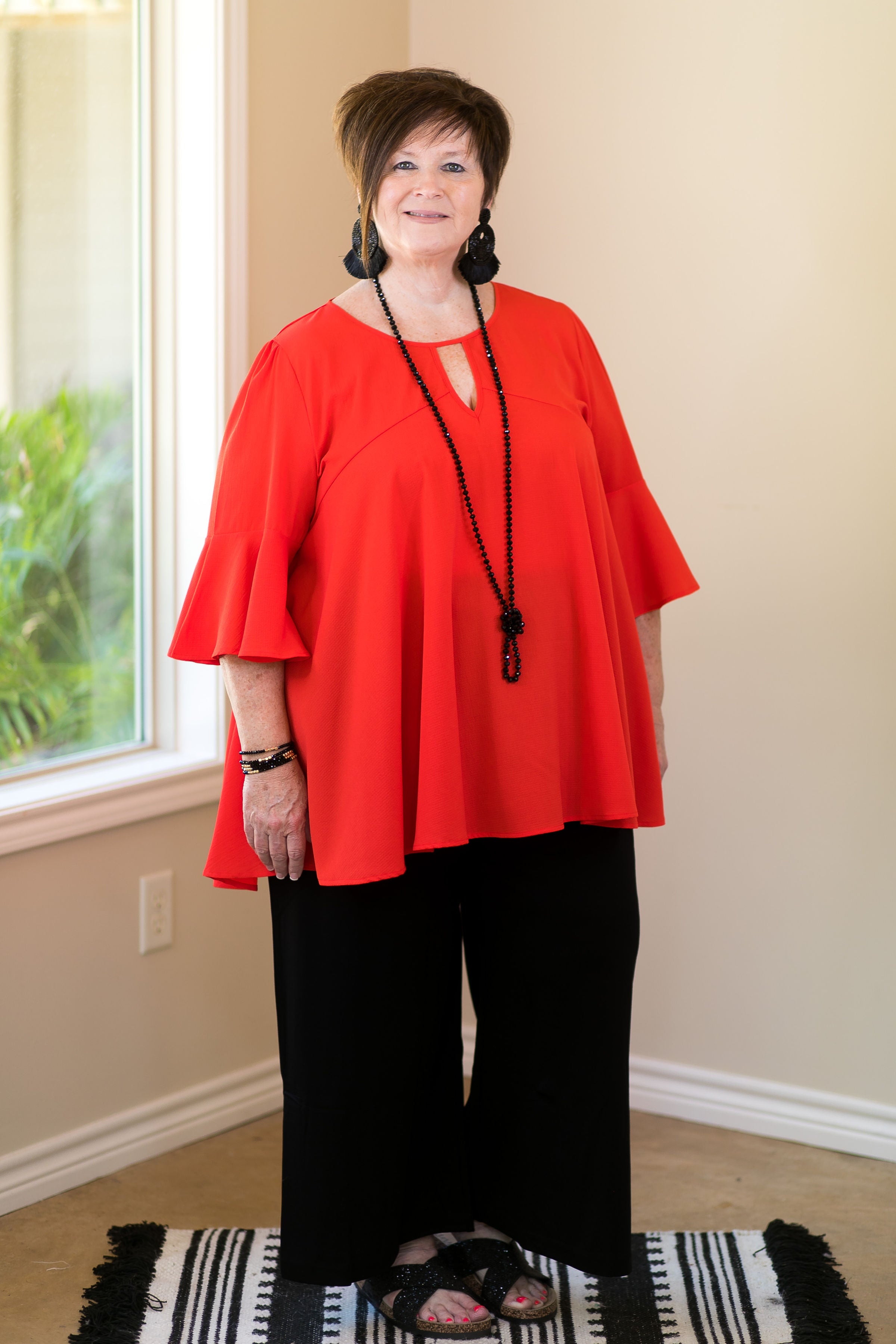 she and sky meet me in the middle plus size curvy girl fashions trendy boutique tomato red