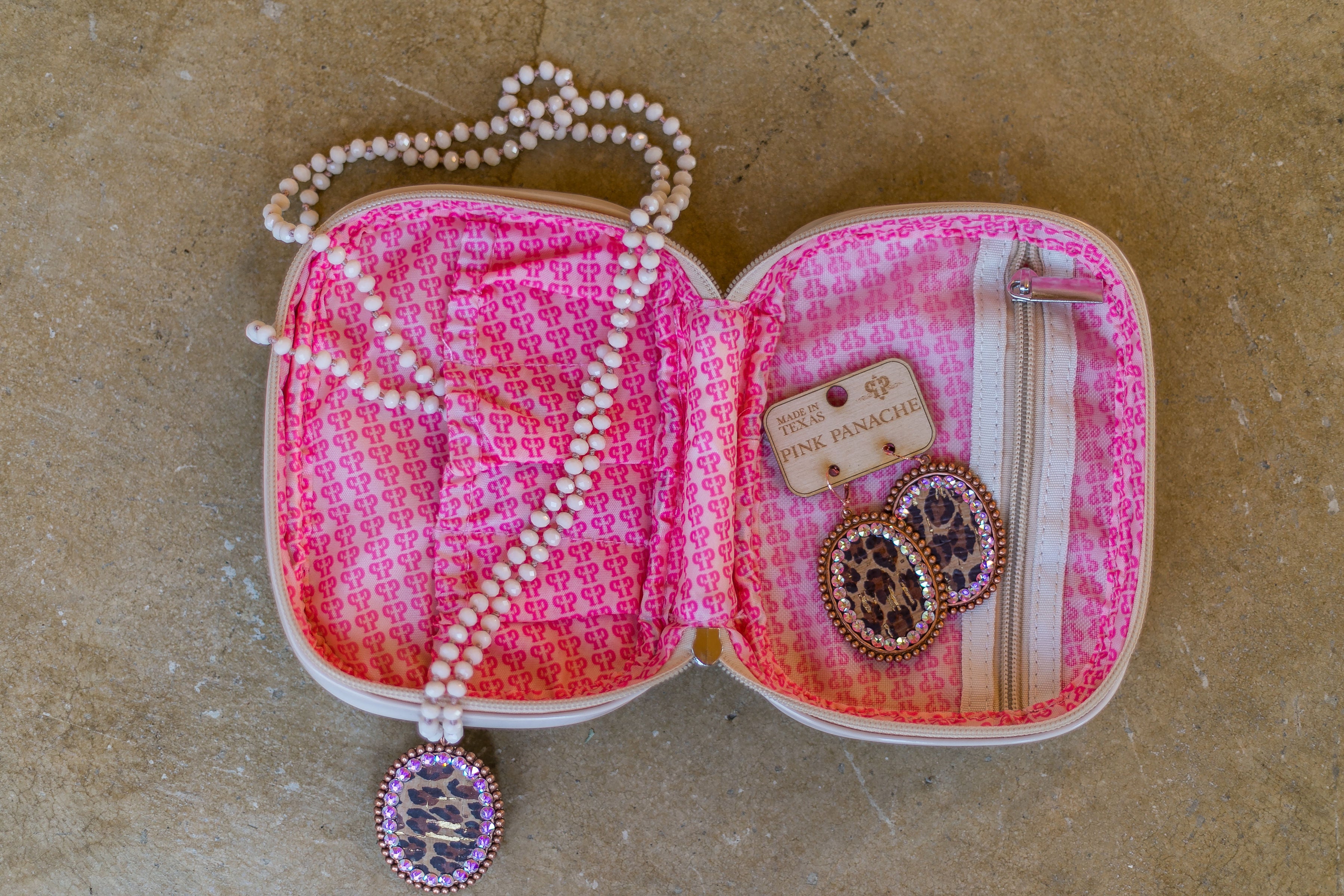Cute Trendy Chic Jewelry Bag | Pink Panache