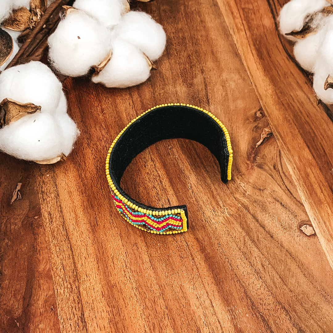 Neon Chevron Bracelet in Multicolored - Giddy Up Glamour Boutique