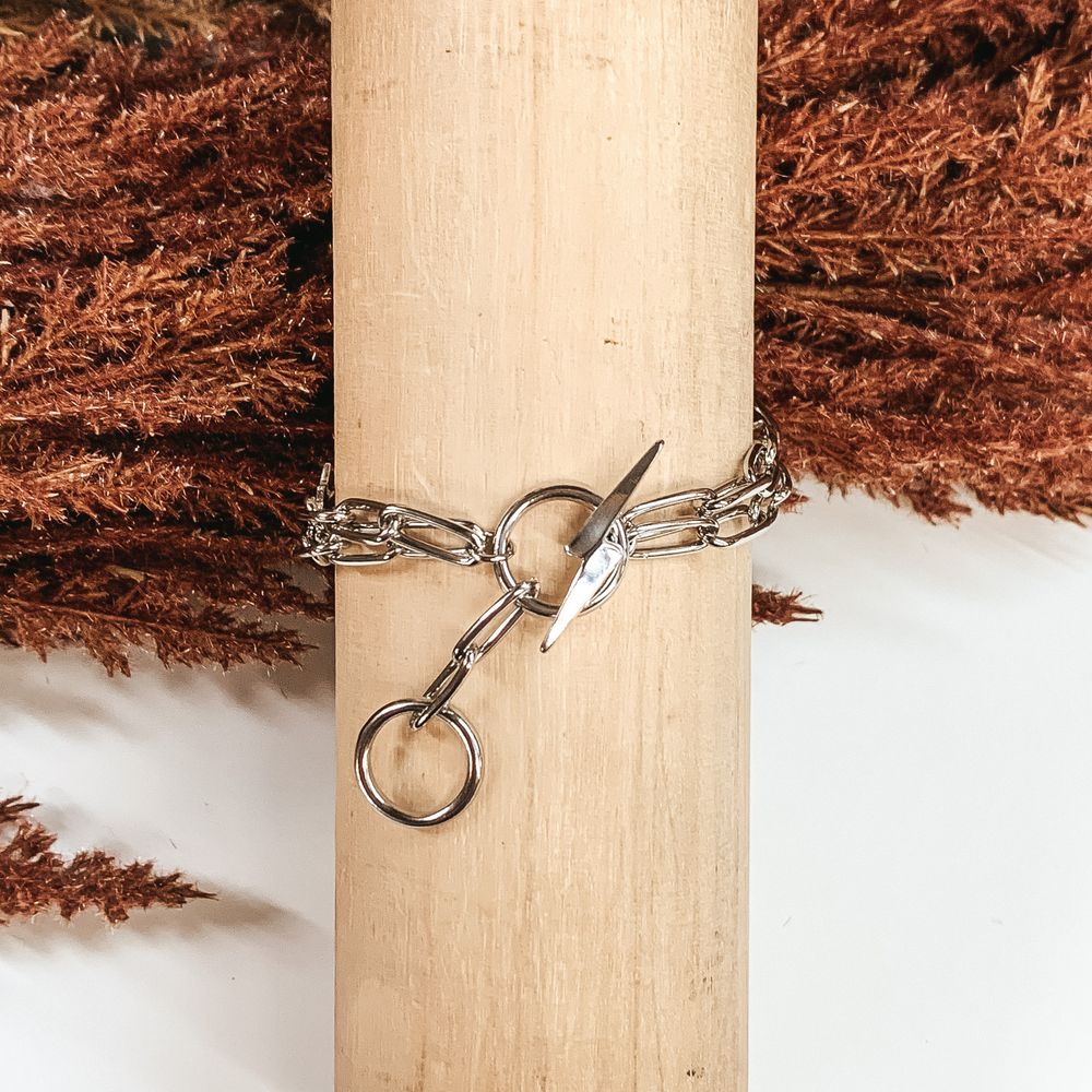 Even the Stars Fall for You Bracelet in Silver - Giddy Up Glamour Boutique