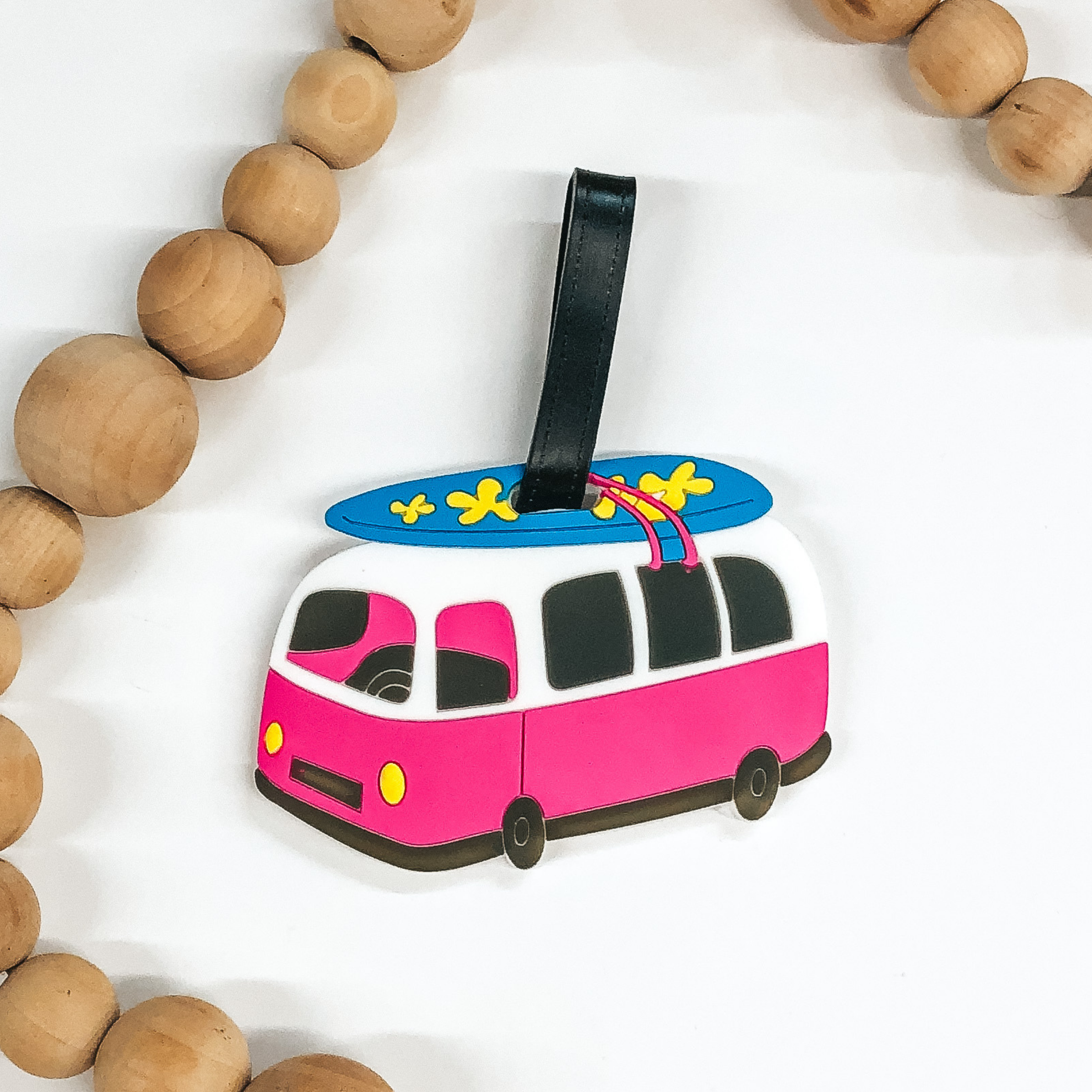 Surfer Bus Luggage Tag - Giddy Up Glamour Boutique
