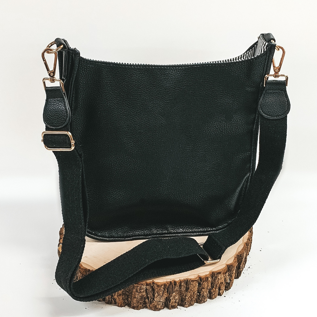 Crossbody Travel Purse in Black - Giddy Up Glamour Boutique