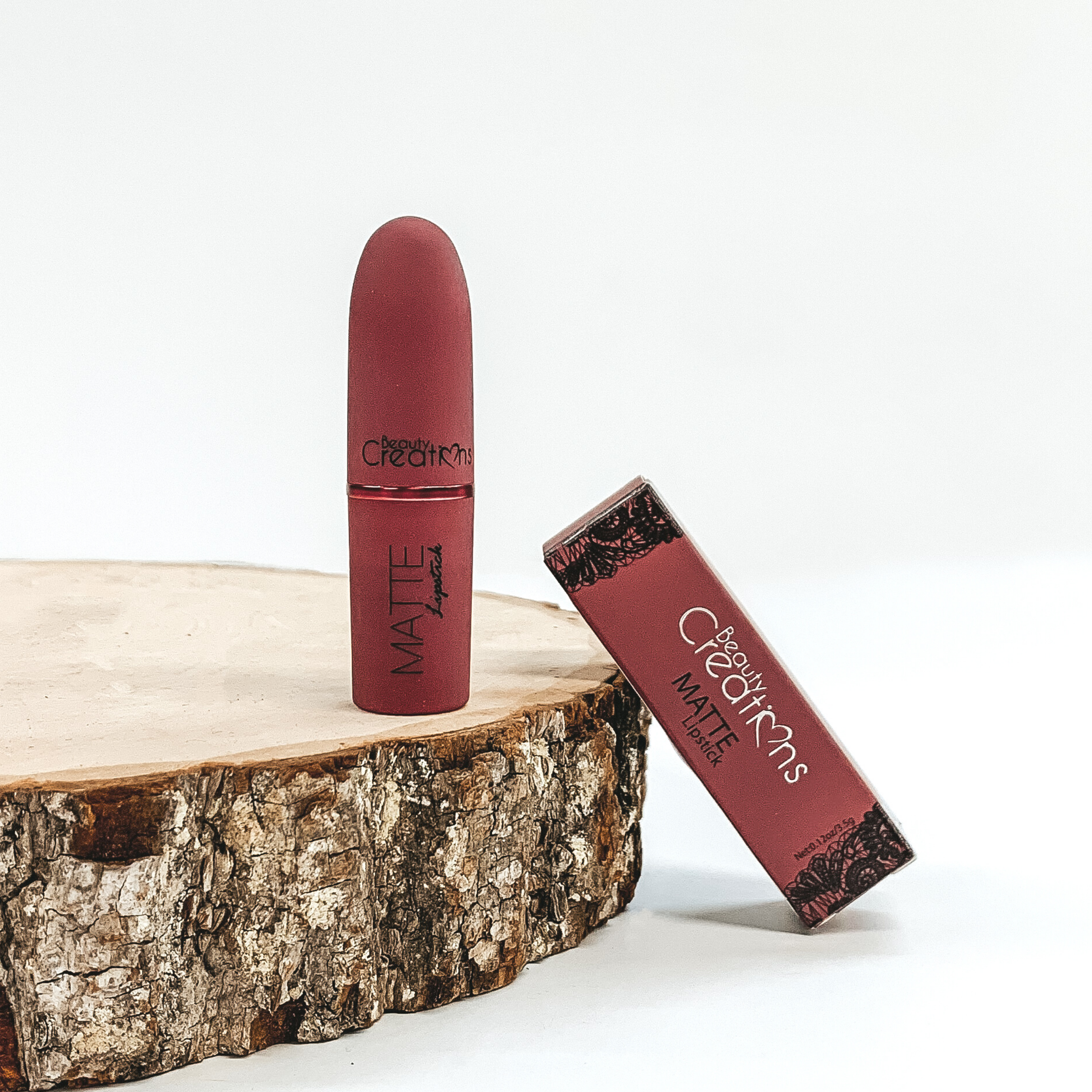 Beauty Creations | Matte Lipstick in Shade Kiss Me - Giddy Up Glamour Boutique